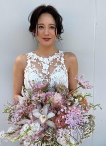 服部由紀子のインスタの花嫁の画像